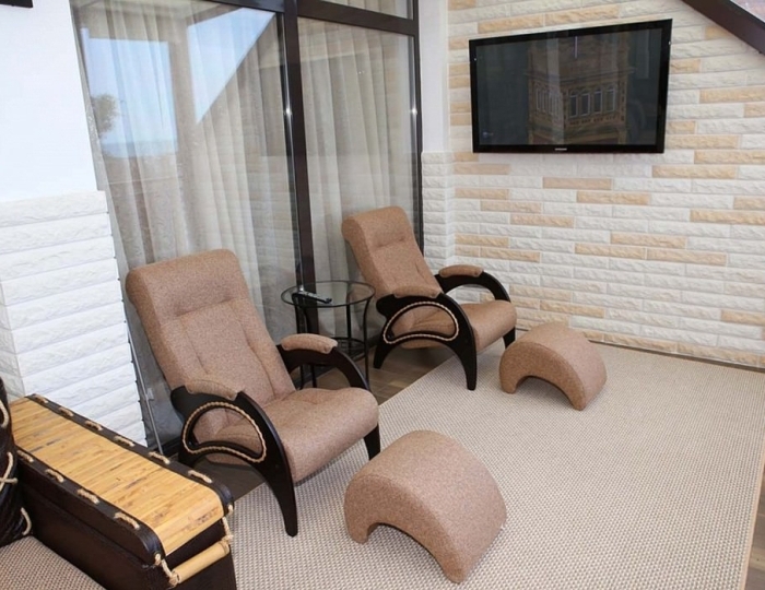 2-местное апартаменты (вид на море) - Отель Leon / Леон Сухум